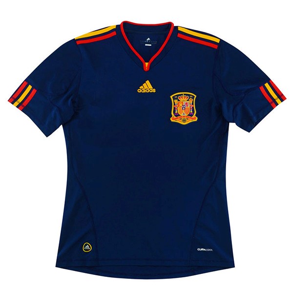 Maillot Football Espagne Exterieur Retro 2010 Azul